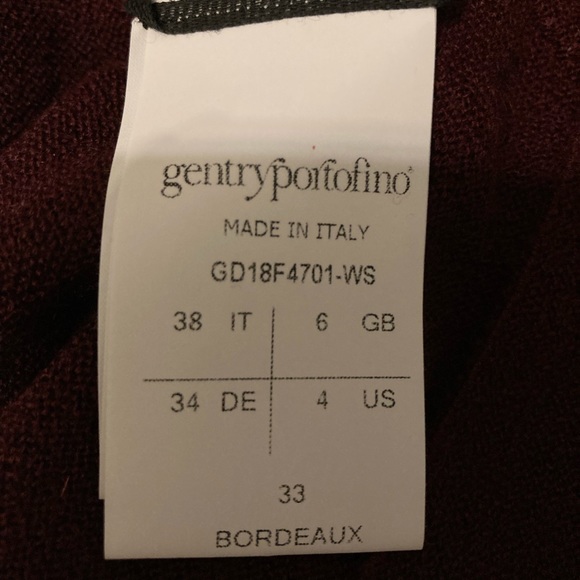 NWT Gentry Portofino long cashmere cardigan - Picture 7 of 7